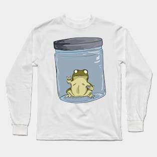 Frog in a Jar Long Sleeve T-Shirt